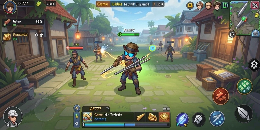 Screenshot gameplay GF777 menampilkan kemajuan yang memuaskan.