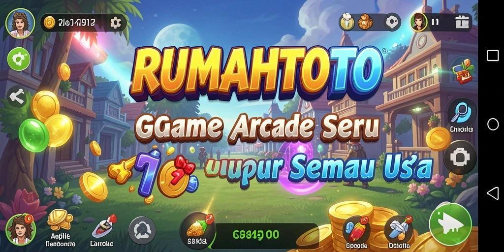 Gameplay seru RUMAHTOTO yang penuh tantangan.