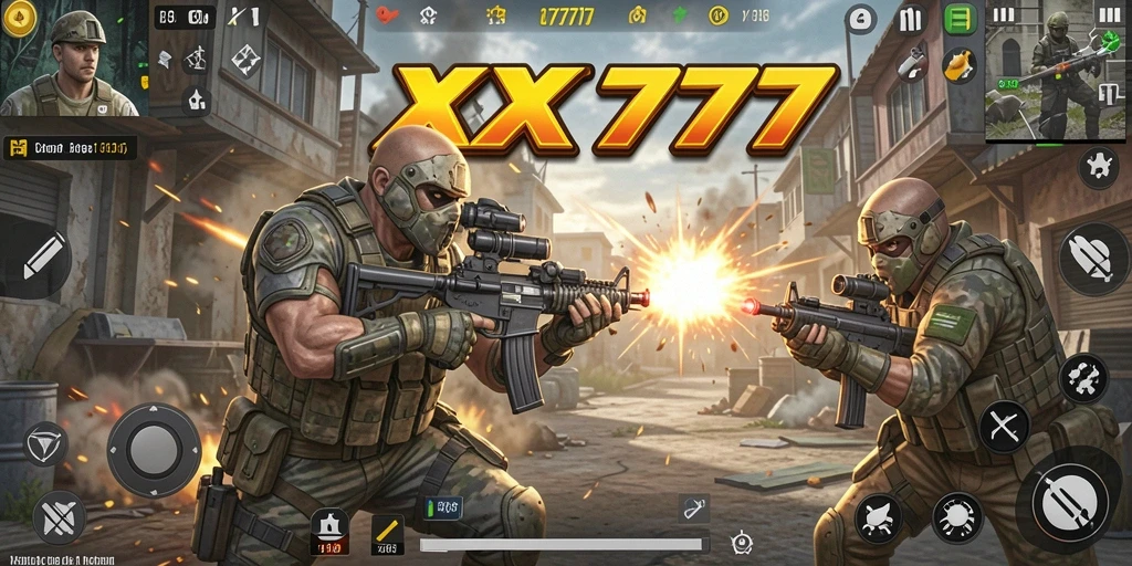 Tampilan gameplay XXX777 yang seru dan penuh aksi.